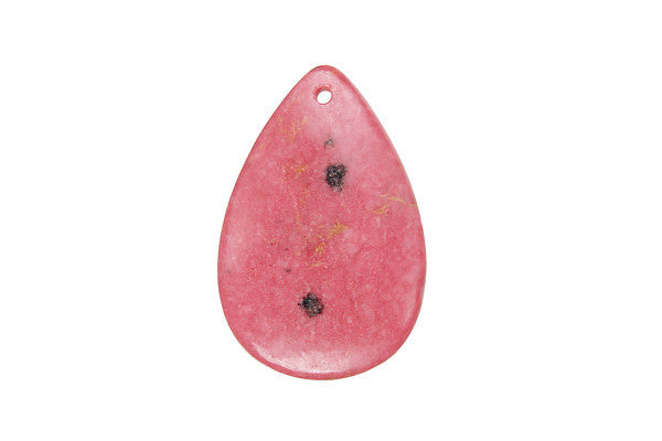 Pendant Rhodonite Flat Briolette