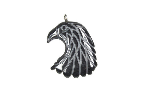 Pendant Hematite Eagle