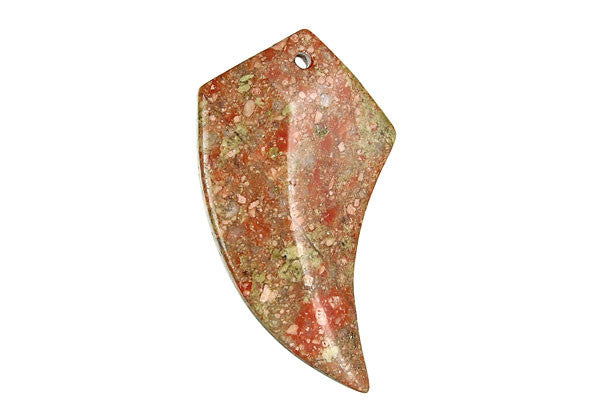 Pendant Unakite Eagle Beak