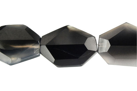 Black Onyx Slab (B) Beads