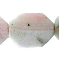 Pendant Pink Opal Octagon