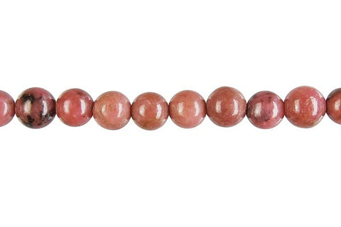 Rhodonite Round (B) Beads