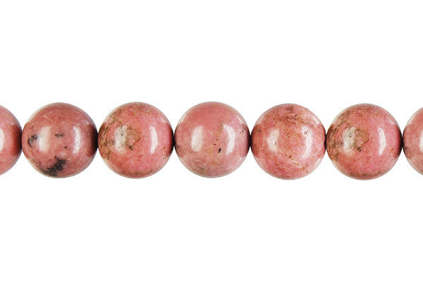 Rhodonite Round (B) Beads