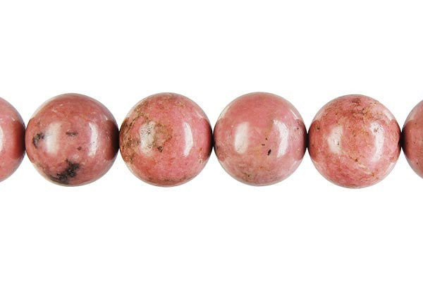 Rhodonite Round (B) Beads