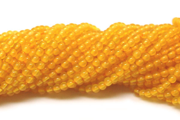 Agate (Citrine) Round Beads