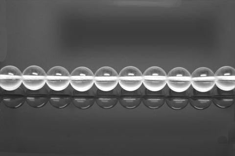 Rock Crystal Round (A) Beads