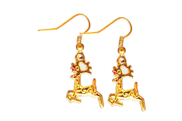 Gold-Plated Christmas Fawn (Gold)