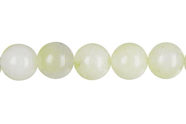 New Jade Round (Light) Beads