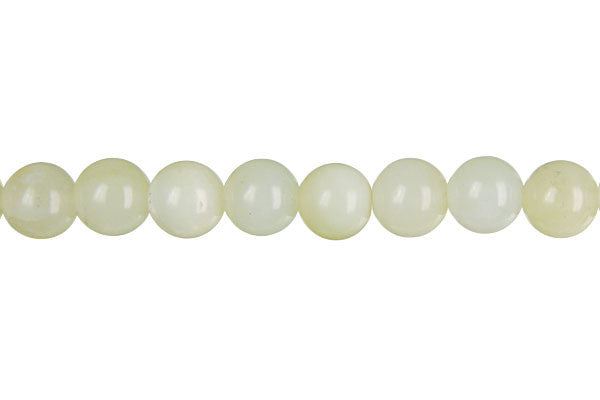 New Jade Round (Light) Beads