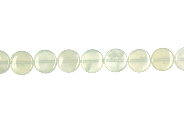 New Jade Coin (Light) Beads
