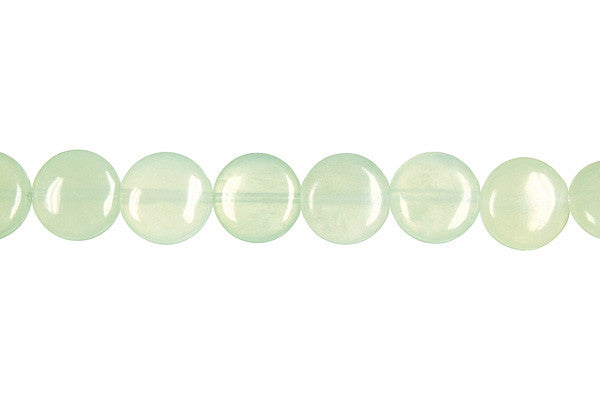 New Jade Coin (Light) Beads