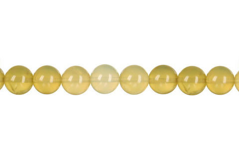 Yellow Opal Round (Light A) Beads