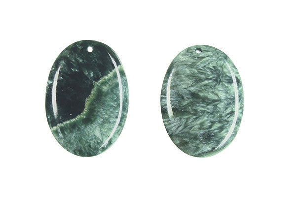 Pendant Seraphnite Flat Oval