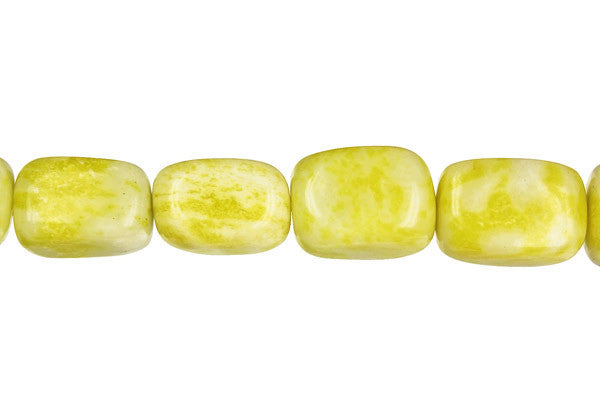 Lemon Jade Smooth Nugget (A) Beads