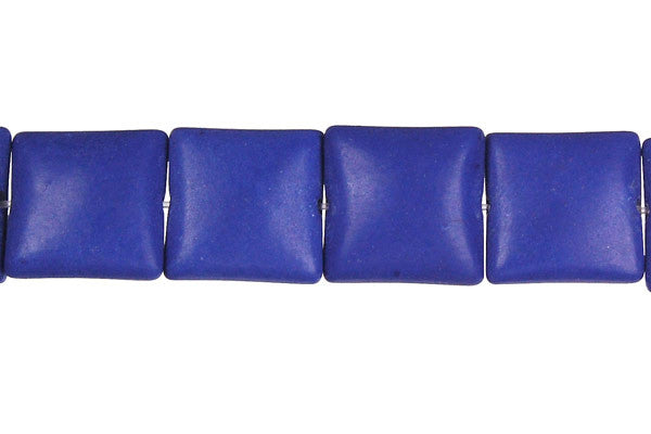 Lapis (Dyed) Square Beads