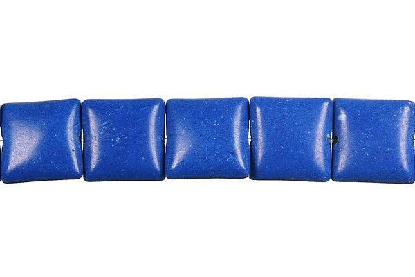 Lapis (Dyed) Square Beads