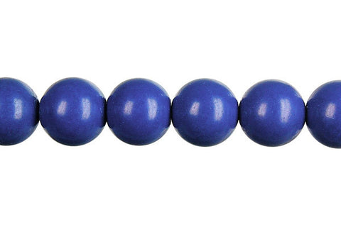 Lapis (Dyed) Round Beads