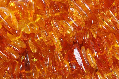Amber Chips Beads