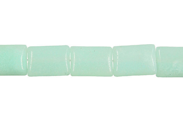 Amazonite Flat Rectangle (Light) Beads