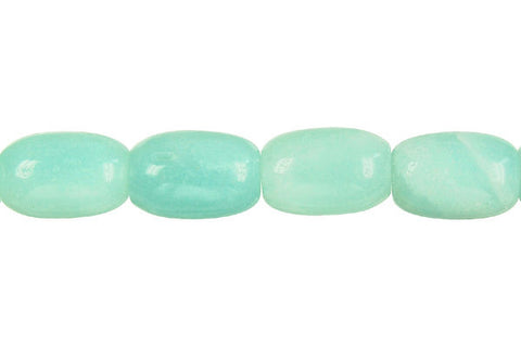 Amazonite Drum (Light) Beads