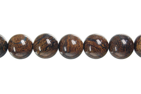 Bronzite Round Beads