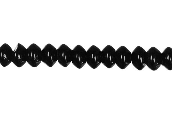Black Onyx (AAA) Rondelle Beads