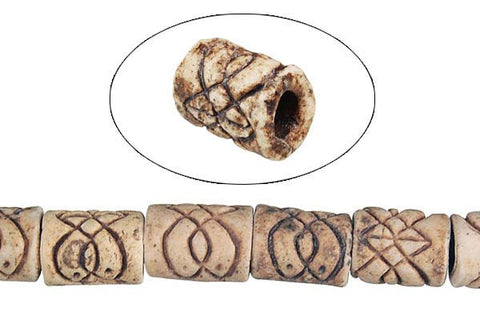 Poly Clay Tube (7002) Beads