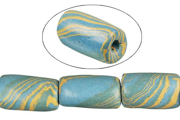 Poly Clay Tube (P30) Beads