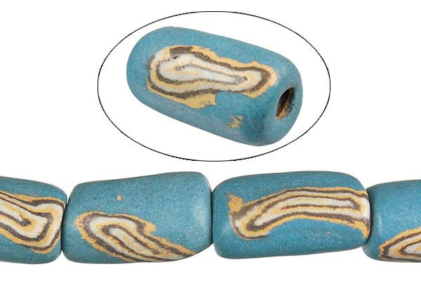 Poly Clay Tube (P62) Beads