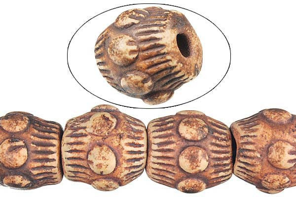 Poly Clay Drum (6556) Beads