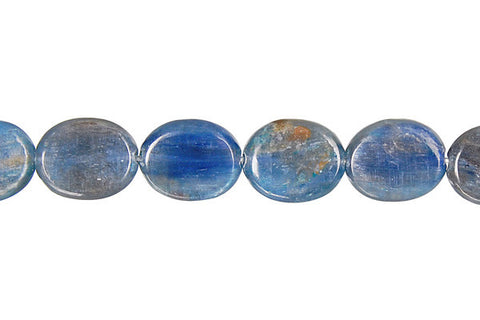 Kyanite Flat Oval (A) Beads