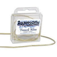 French Wire, Gold-Plated Heavy, 0.8mm