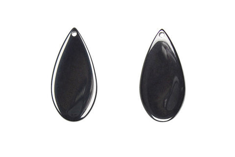 Pendant Hematite Flat Briolette