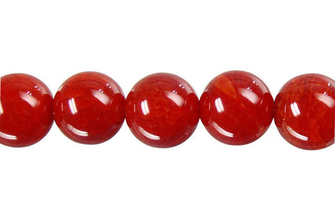 Fire Agate Round Beads