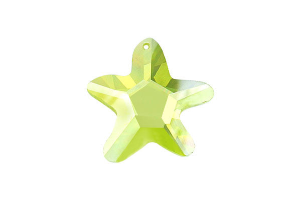 Pendant Cubic Zirconia Starfish (Olivine)