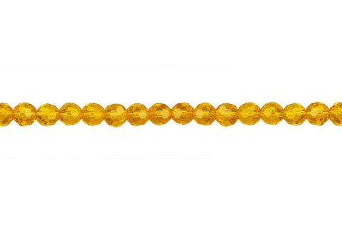 Chinese Crystal (Topaz) Faceted Round