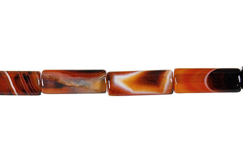 Zebra Onyx Tube Beads