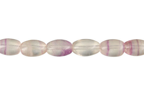 Fluorite Drum Beads