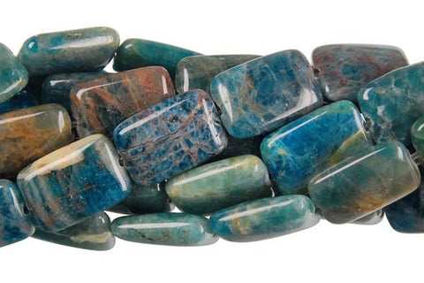 Apatite Flat Rectangle (B) Beads