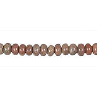 Amber Onyx Rondelle Beads
