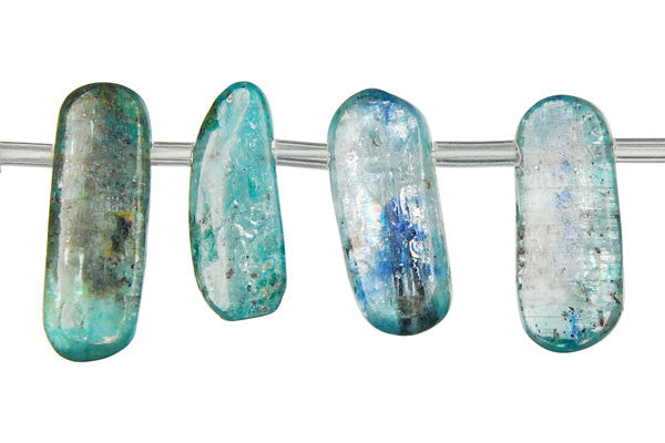 Kyanite Rectangle Drop Beads