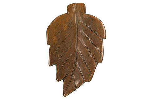Pendant Fancy Jasper Leaf
