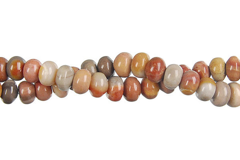 Rainbow Onyx Rondelle Beads