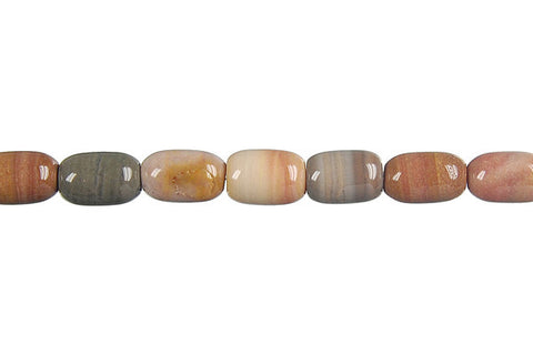 Rainbow Onyx Drum Beads