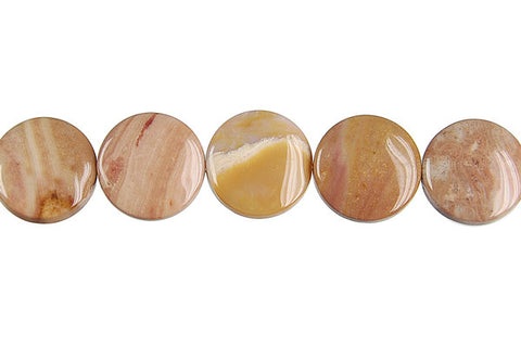 Rainbow Onyx Coin Beads