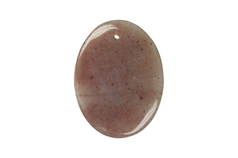 Pendant Chocolate Aventurine Flat Oval