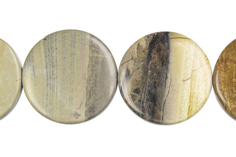 Silvermist Coin Beads