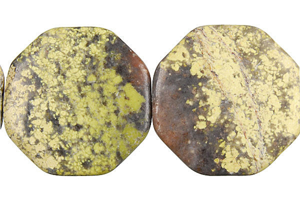 Spice Jasper Octagon Beads