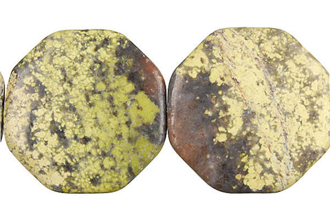 Spice Jasper Octagon Beads