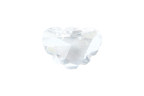 Pendant Cubic Zirconia Faceted Butterfly (White)